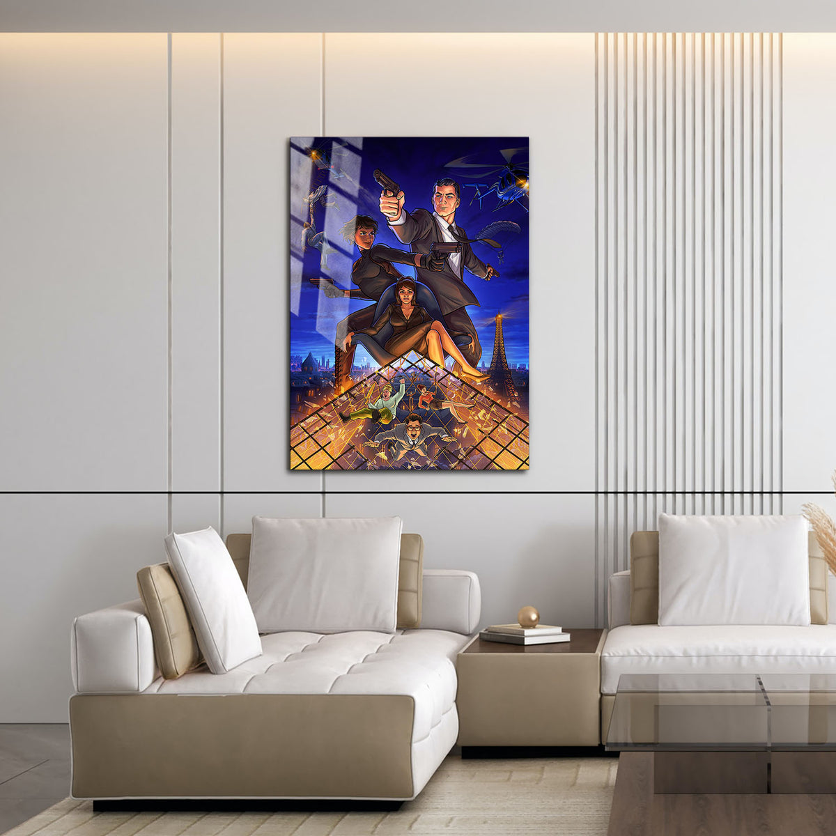 Flex Designs Metal Poster Archer Season 14 16 x 24" Home Goods - TV Show 2009 TV Show Metal Poster