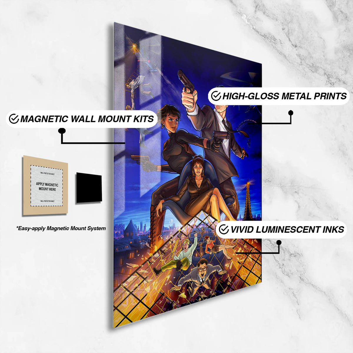 Flex Designs Metal Poster Archer Season 14 16 x 24" Home Goods - TV Show 2009 TV Show Metal Poster