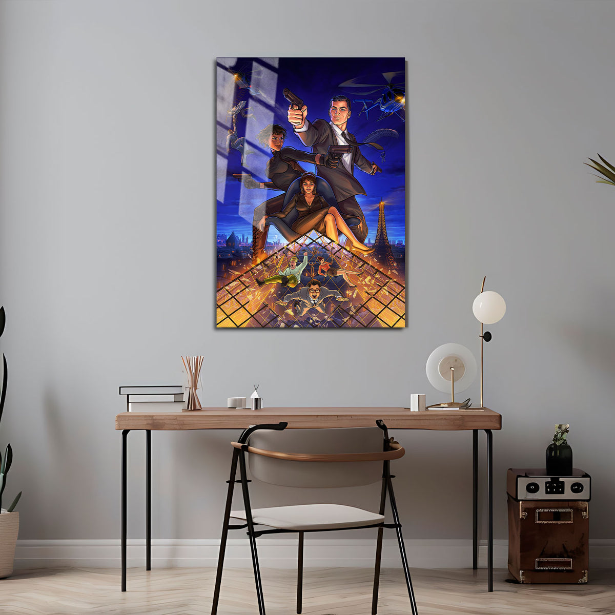 Flex Designs Metal Poster Archer Season 14 5 x 7" Home Goods - TV Show 2009 TV Show Metal Poster