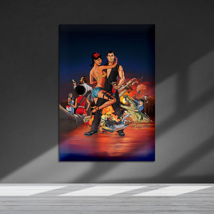 Flex Designs Metal Poster Archer Season 2 5 x 7" Home Goods - TV Show 2009 TV Show Metal Poster