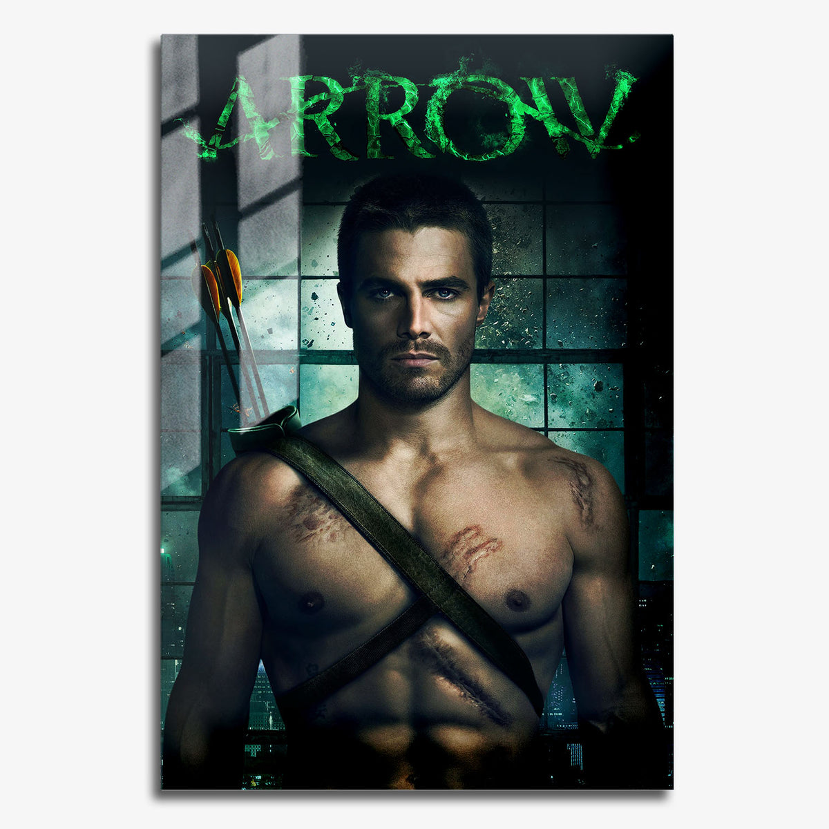 Flex Designs Metal Poster Arrow Official 11 x 17" Home Goods - TV Show 2012 TV Show Metal Poster