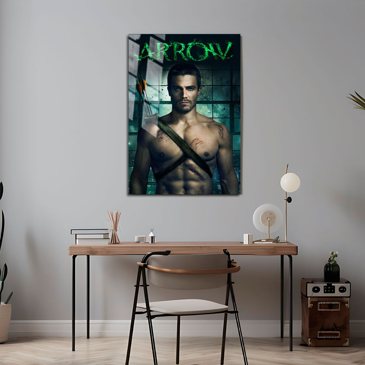 Flex Designs Metal Poster Arrow Official 5 x 7" Home Goods - TV Show 2012 TV Show Metal Poster