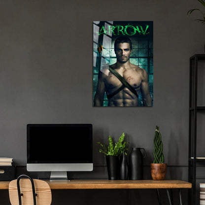 Flex Designs Metal Poster Arrow Official 24 x 36" Home Goods - TV Show 2012 TV Show Metal Poster