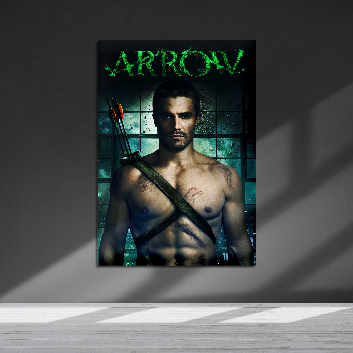 Flex Designs Metal Poster Arrow Official 5 x 7" Home Goods - TV Show 2012 TV Show Metal Poster