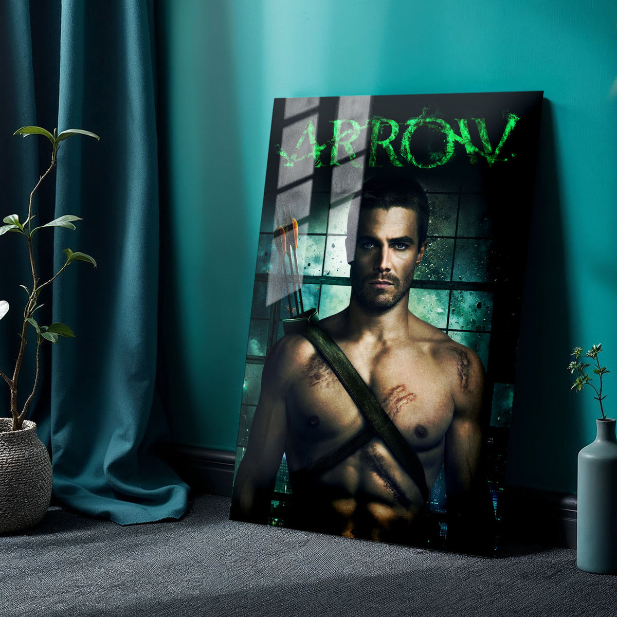 Flex Designs Metal Poster Arrow Official 24 x 36" Home Goods - TV Show 2012 TV Show Metal Poster