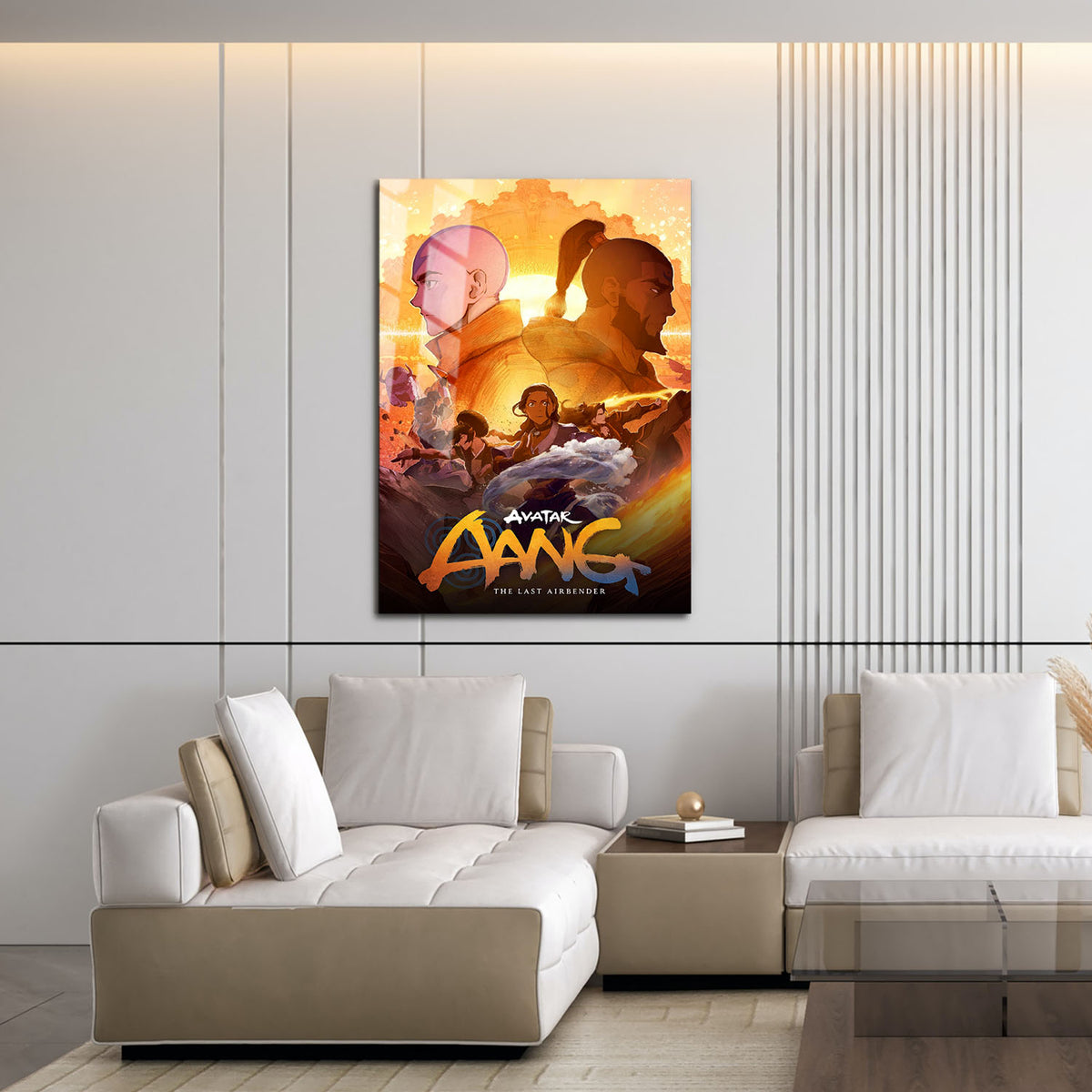 Flex Designs Metal Poster Avatar Aang The Last Airbender Cartoon 16 x 24" Home Goods - TV Show 2026 TV Show Metal Poster