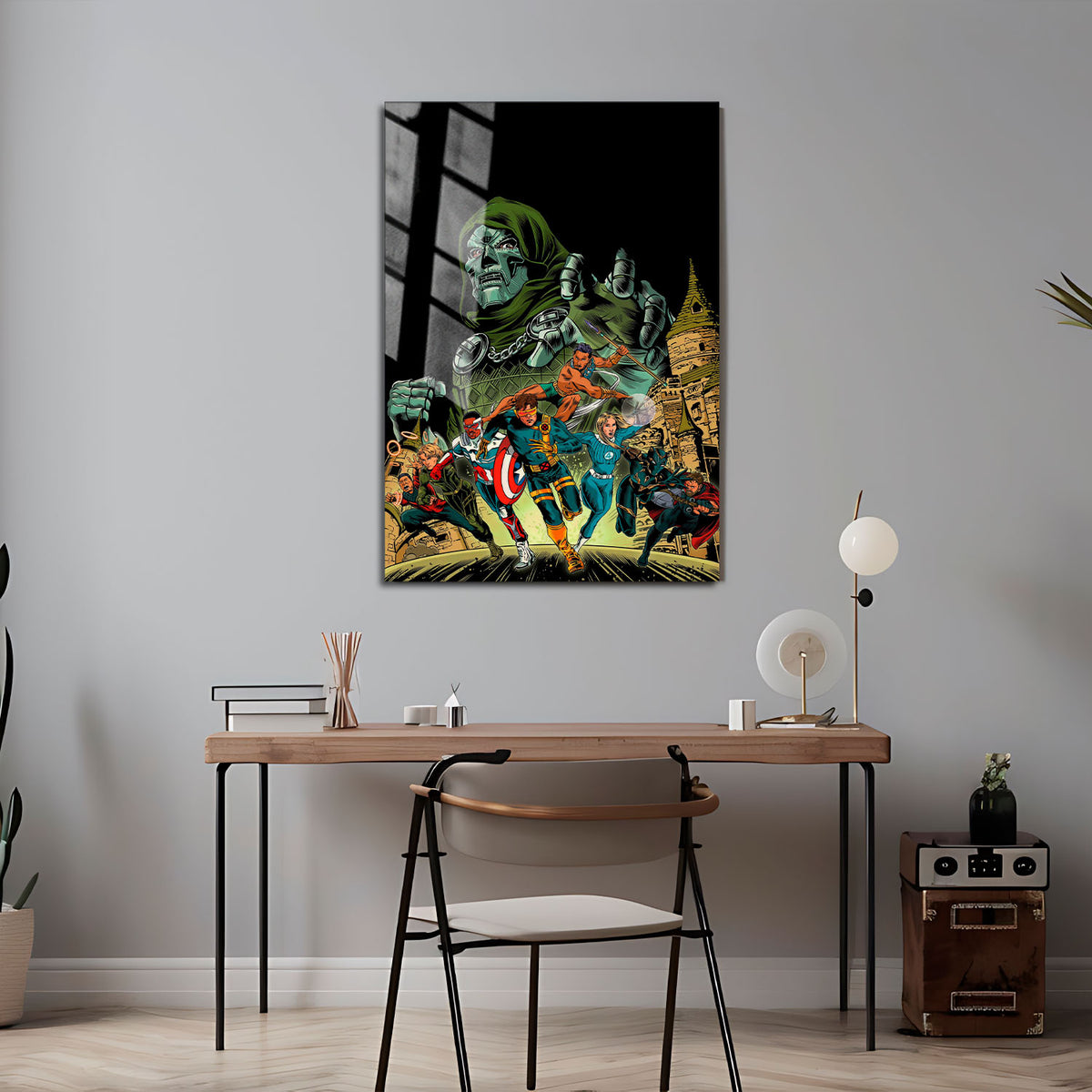Flex Designs Metal Poster Avengers Doomsday Cartoon 5 x 7" Home Goods - Movie 2026 Movie Metal Poster
