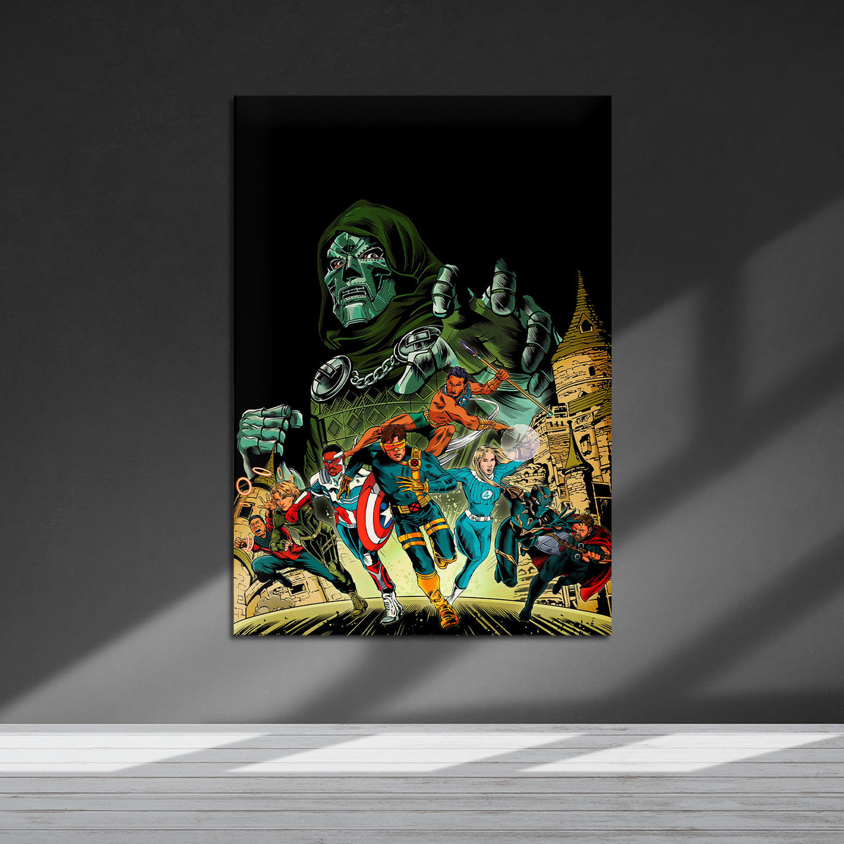 Flex Designs Metal Poster Avengers Doomsday Cartoon 5 x 7" Home Goods - Movie 2026 Movie Metal Poster