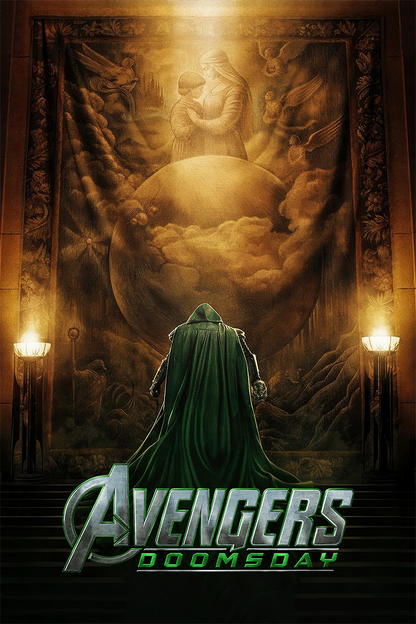 Flex Designs Metal Poster Avengers Doomsday 11 x 17" Home Goods - Movie 2026 Movie Metal Poster