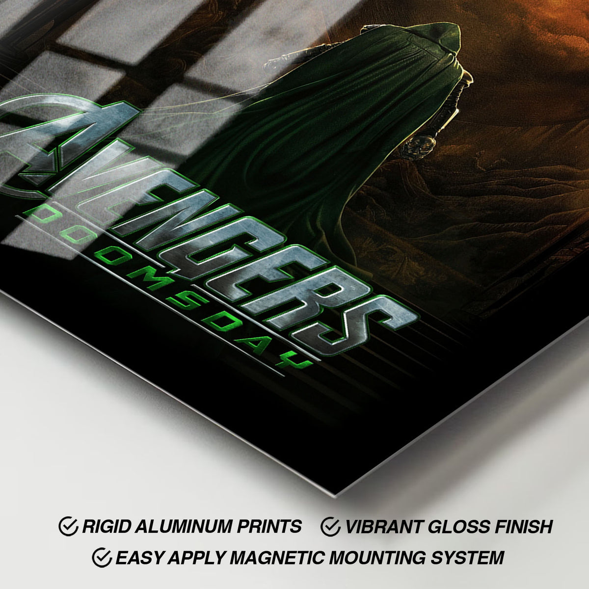 Flex Designs Metal Poster Avengers Doomsday 11 x 17" Home Goods - Movie 2026 Movie Metal Poster