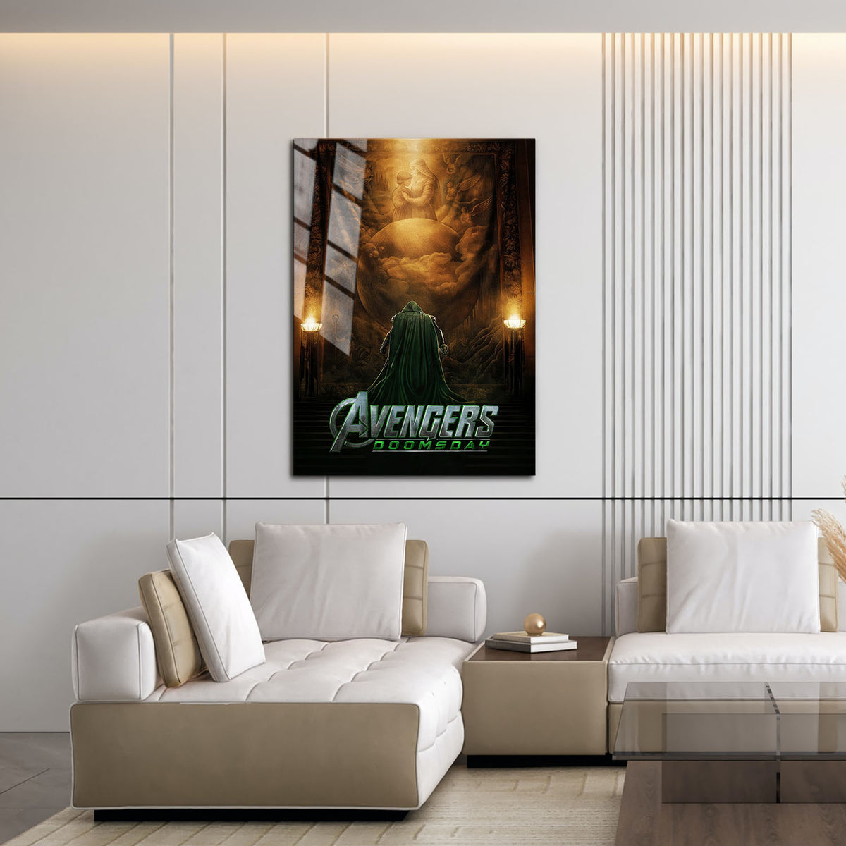 Flex Designs Metal Poster Avengers Doomsday 16 x 24" Home Goods - Movie 2026 Movie Metal Poster