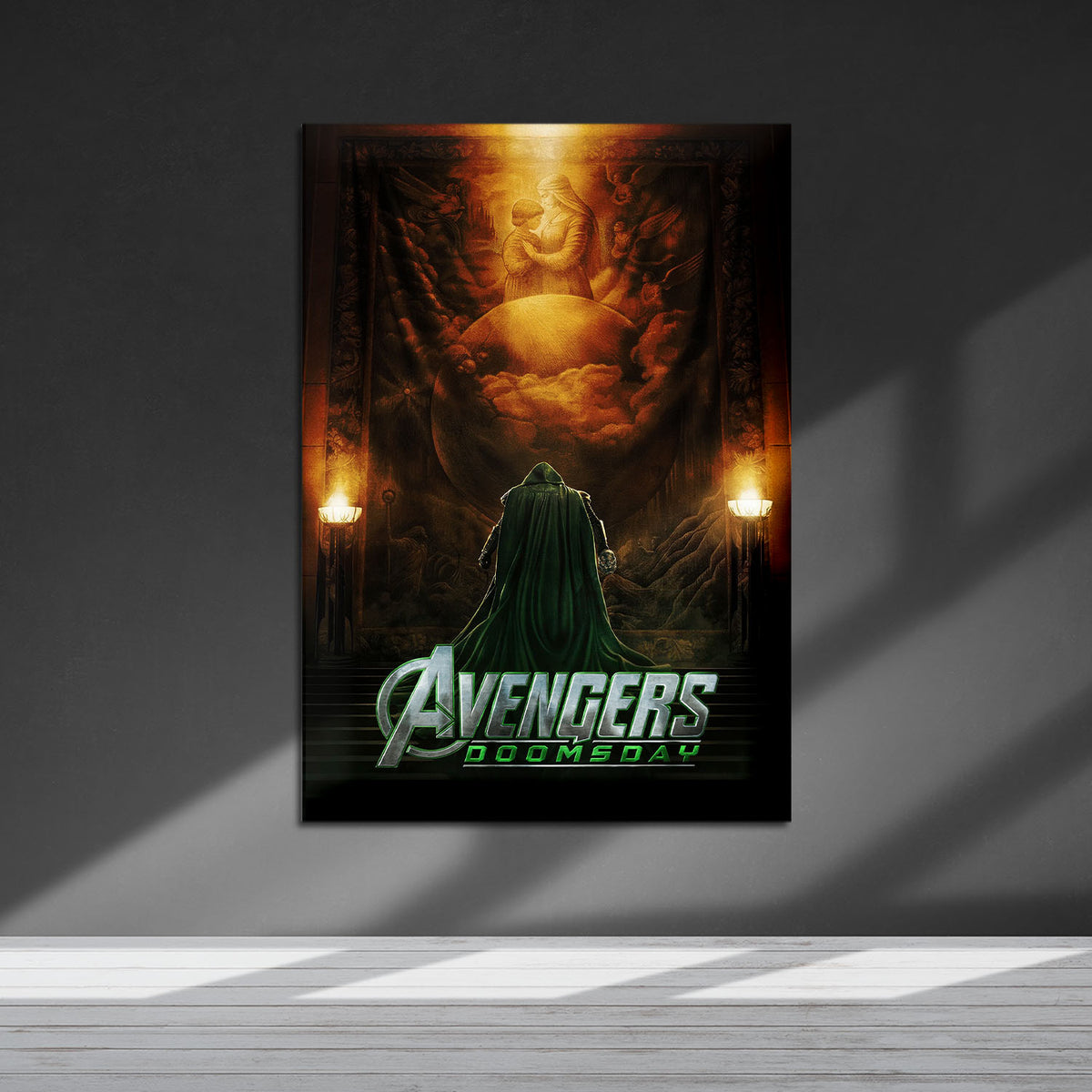 Flex Designs Metal Poster Avengers Doomsday 5 x 7" Home Goods - Movie 2026 Movie Metal Poster