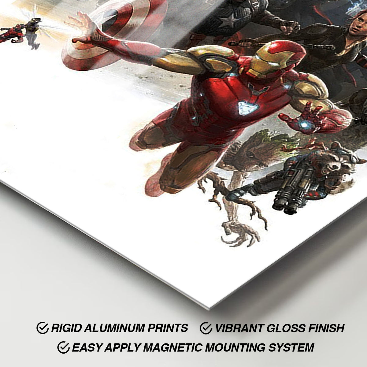Flex Designs Metal Poster Avengers- Endgame Cinematic 11 x 17" Home Goods - Movie 2019 Movie Metal Poster
