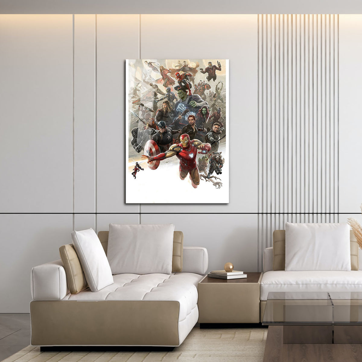 Flex Designs Metal Poster Avengers- Endgame Cinematic 16 x 24" Home Goods - Movie 2019 Movie Metal Poster