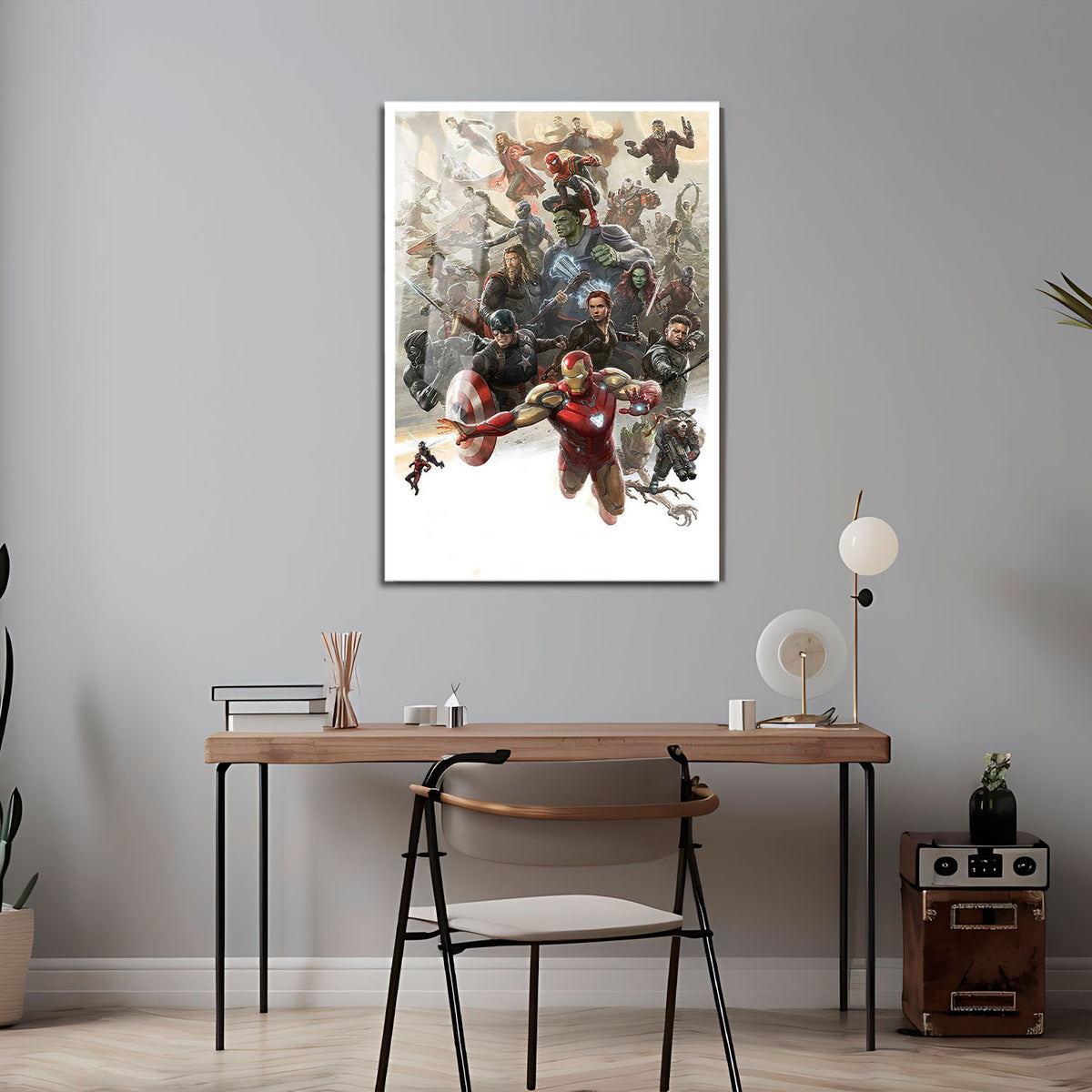 Flex Designs Metal Poster Avengers- Endgame Cinematic 5 x 7" Home Goods - Movie 2019 Movie Metal Poster