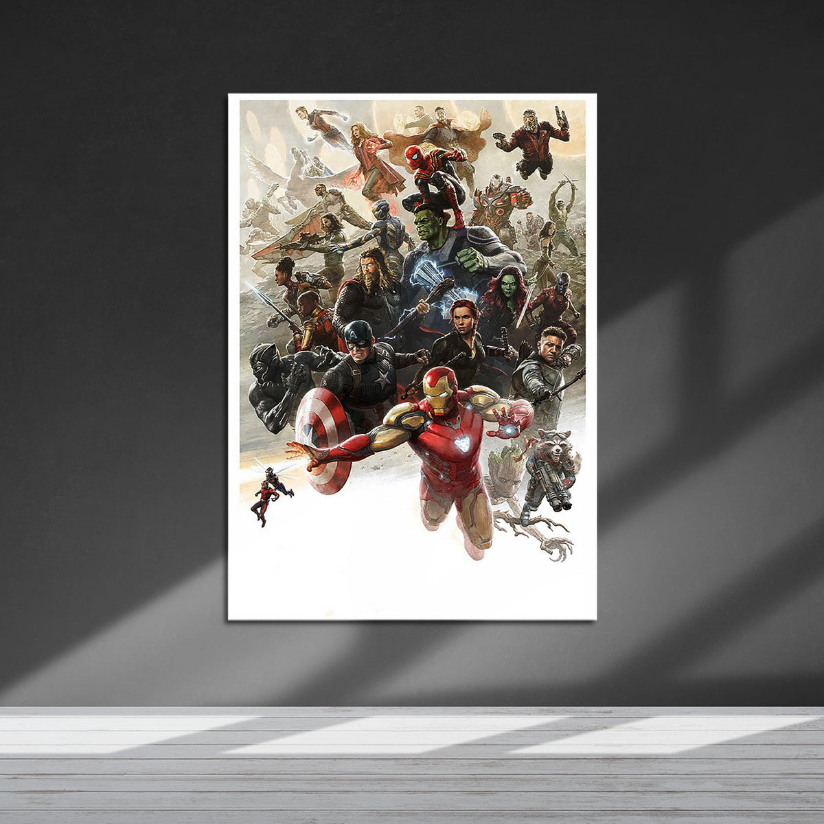 Flex Designs Metal Poster Avengers- Endgame Cinematic 5 x 7" Home Goods - Movie 2019 Movie Metal Poster