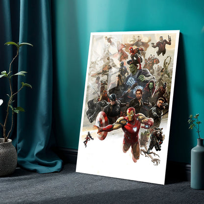 Flex Designs Metal Poster Avengers- Endgame Cinematic 24 x 36" Home Goods - Movie 2019 Movie Metal Poster