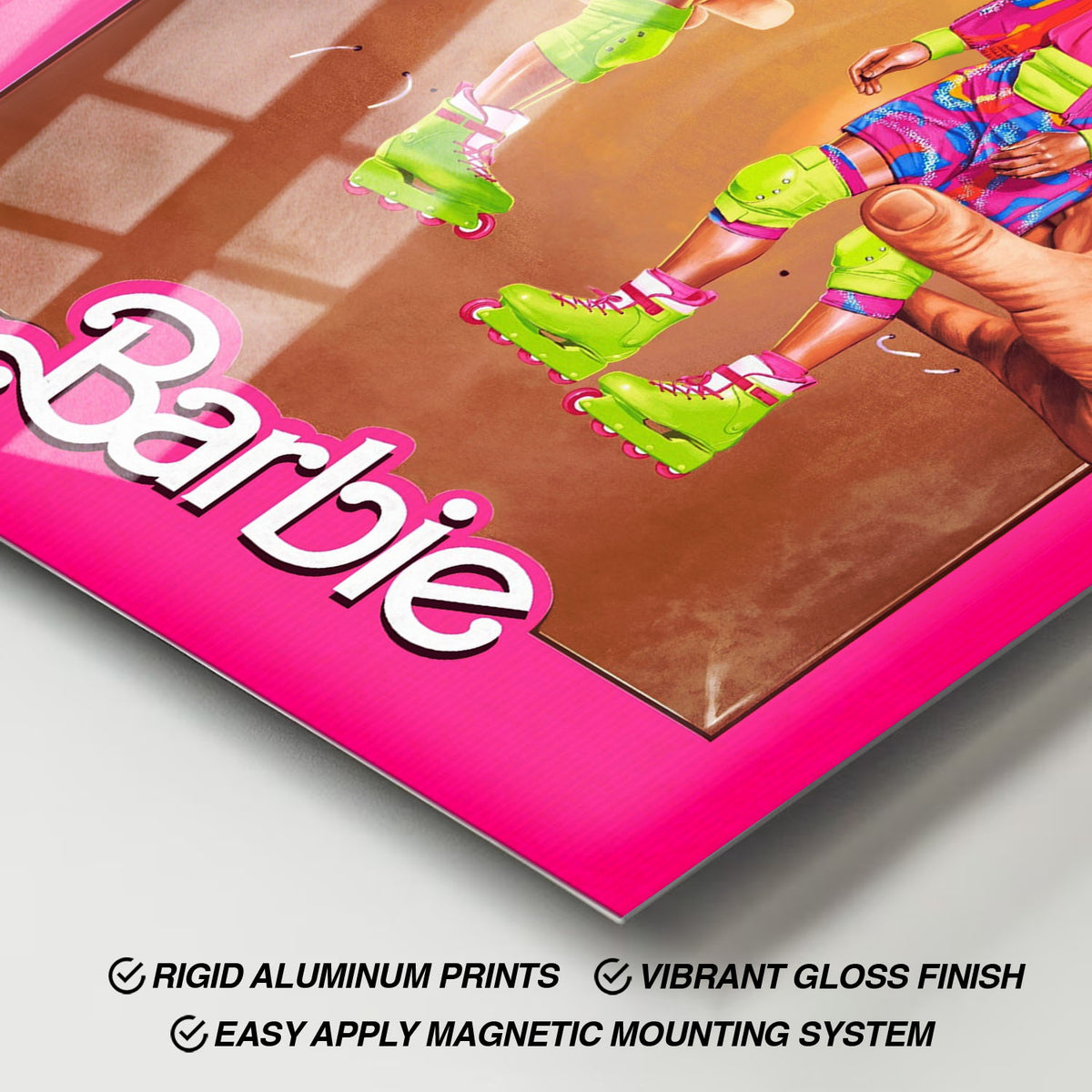 Flex Designs Metal Poster Barbie Cartoon 11 x 17" Home Goods - Movie 2023 Movie Metal Poster
