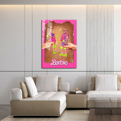 Flex Designs Metal Poster Barbie Cartoon 16 x 24" Home Goods - Movie 2023 Movie Metal Poster