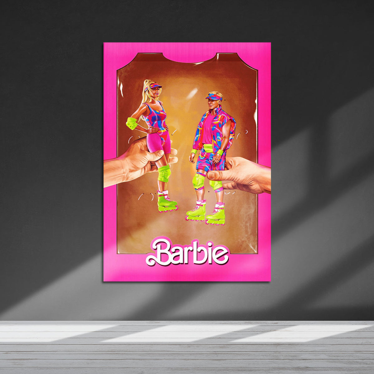 Flex Designs Metal Poster Barbie Cartoon 5 x 7" Home Goods - Movie 2023 Movie Metal Poster