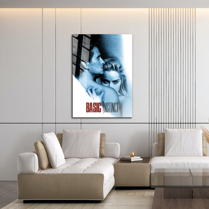 Flex Designs Metal Poster Basic Instinct 16 x 24" Home Goods - Movie 1992 Movie Metal Poster