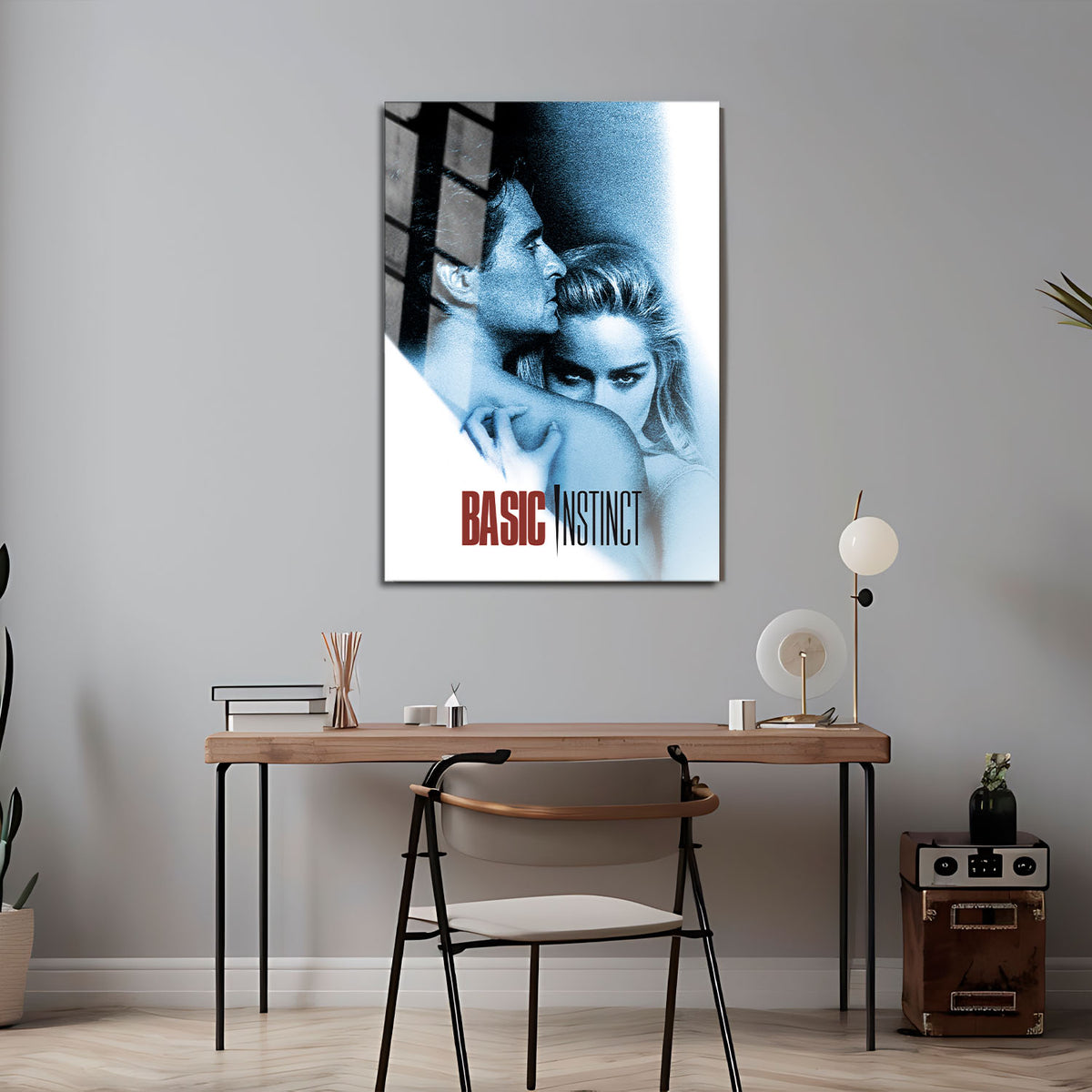 Flex Designs Metal Poster Basic Instinct 5 x 7" Home Goods - Movie 1992 Movie Metal Poster