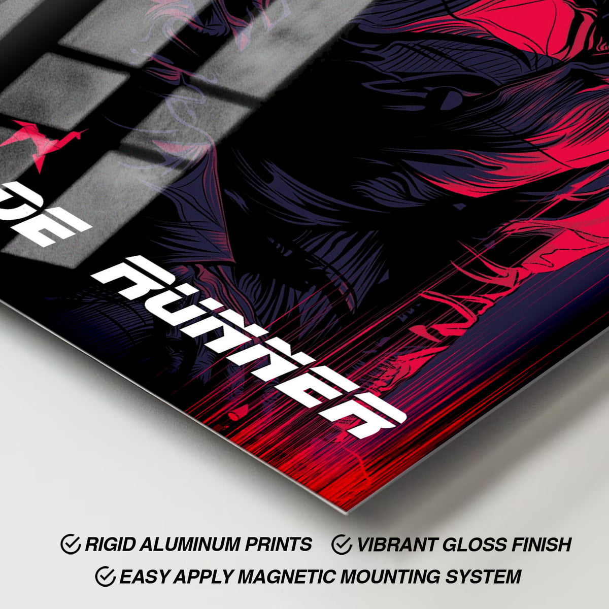 Flex Designs Metal Poster Blade Runner Sketch 11 x 17" Home Goods - Movie 1982 Movie Metal Poster