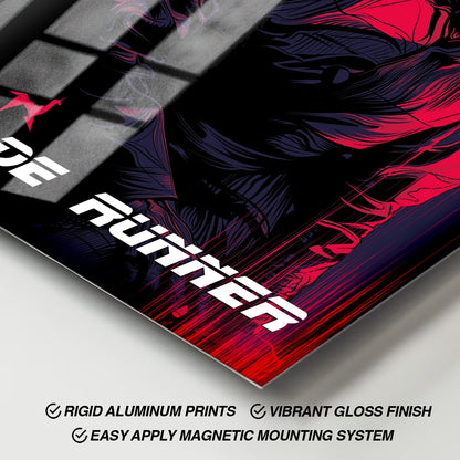 Flex Designs Metal Poster Blade Runner Sketch 11 x 17" Home Goods - Movie 1982 Movie Metal Poster