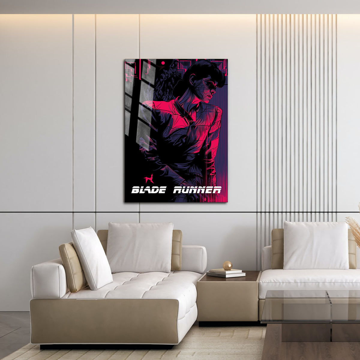 Flex Designs Metal Poster Blade Runner Sketch 16 x 24" Home Goods - Movie 1982 Movie Metal Poster
