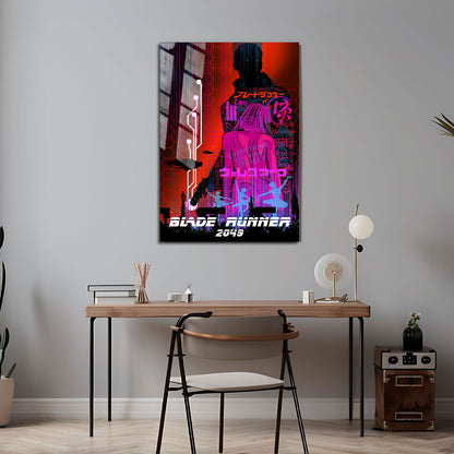 Flex Designs Metal Poster Blade Runner 2049 Sketch 5 x 7" Home Goods - Movie 2017 Movie Metal Poster