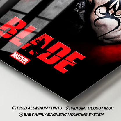 Flex Designs Metal Poster Blade The Series 11 x 17" Home Goods - TV Show 2006 TV Show Metal Poster
