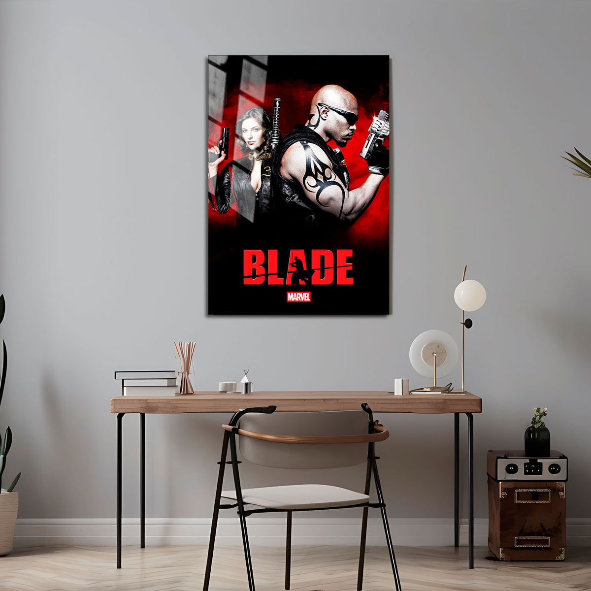 Flex Designs Metal Poster Blade The Series 5 x 7" Home Goods - TV Show 2006 TV Show Metal Poster