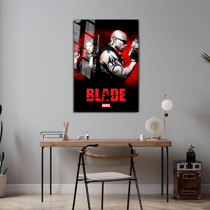 Flex Designs Metal Poster Blade The Series 5 x 7" Home Goods - TV Show 2006 TV Show Metal Poster