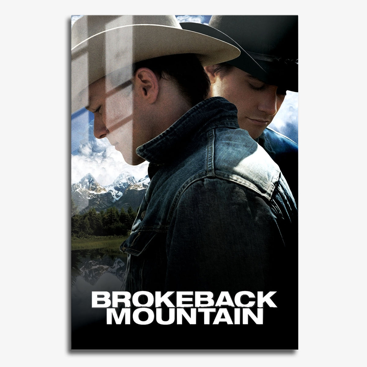 Flex Designs Metal Poster Brokeback Mountain 11 x 17" Home Goods - Movie 2005 Movie Metal Poster