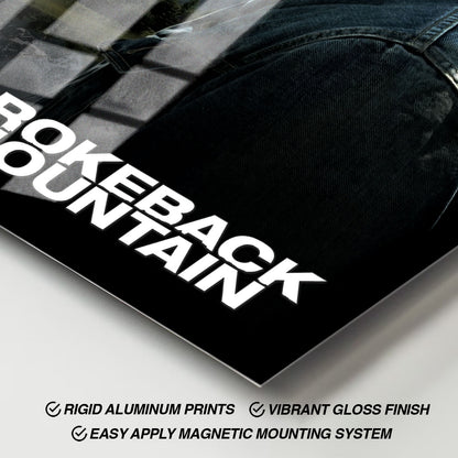 Flex Designs Metal Poster Brokeback Mountain 11 x 17" Home Goods - Movie 2005 Movie Metal Poster