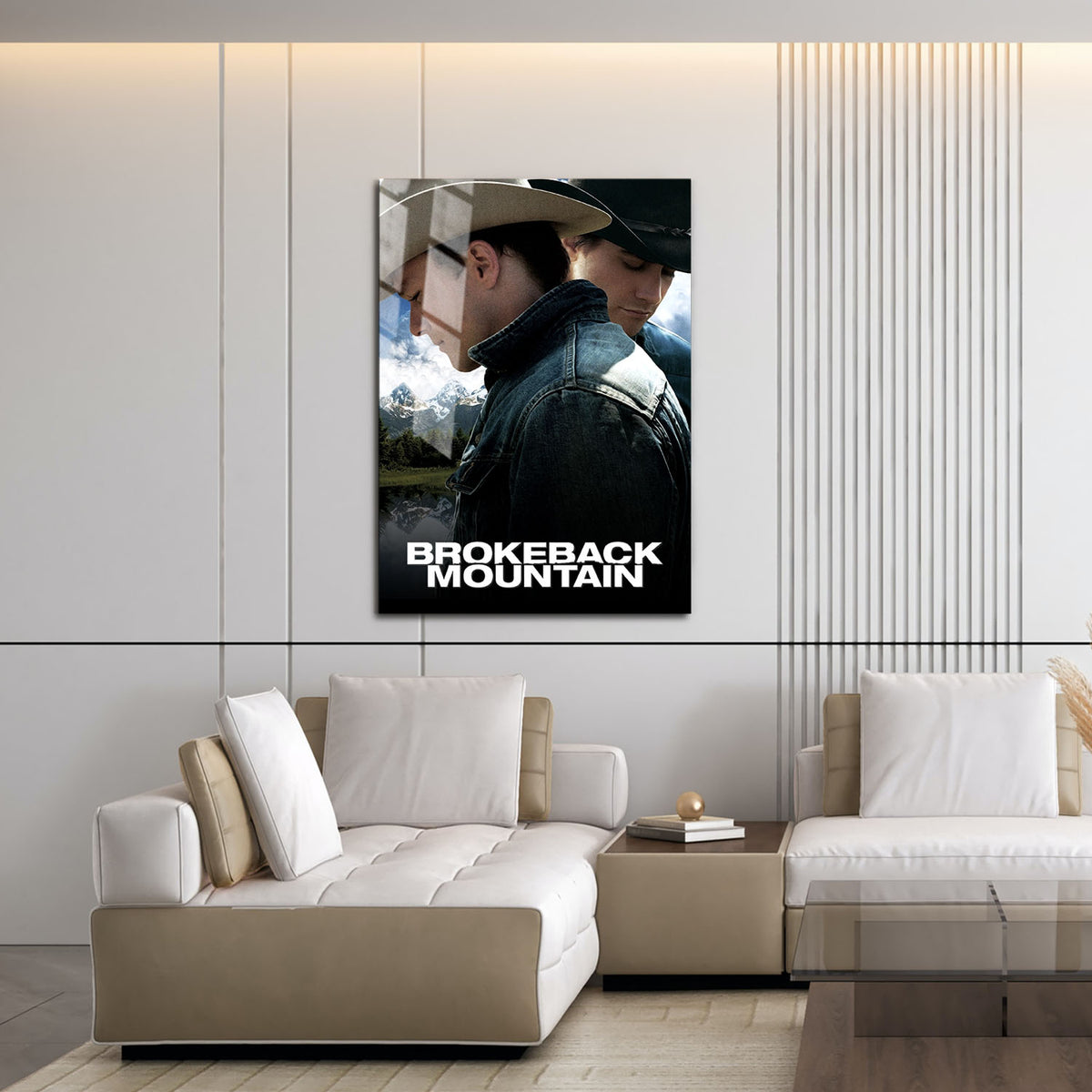 Flex Designs Metal Poster Brokeback Mountain 16 x 24" Home Goods - Movie 2005 Movie Metal Poster