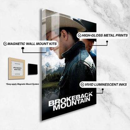 Flex Designs Metal Poster Brokeback Mountain 16 x 24" Home Goods - Movie 2005 Movie Metal Poster