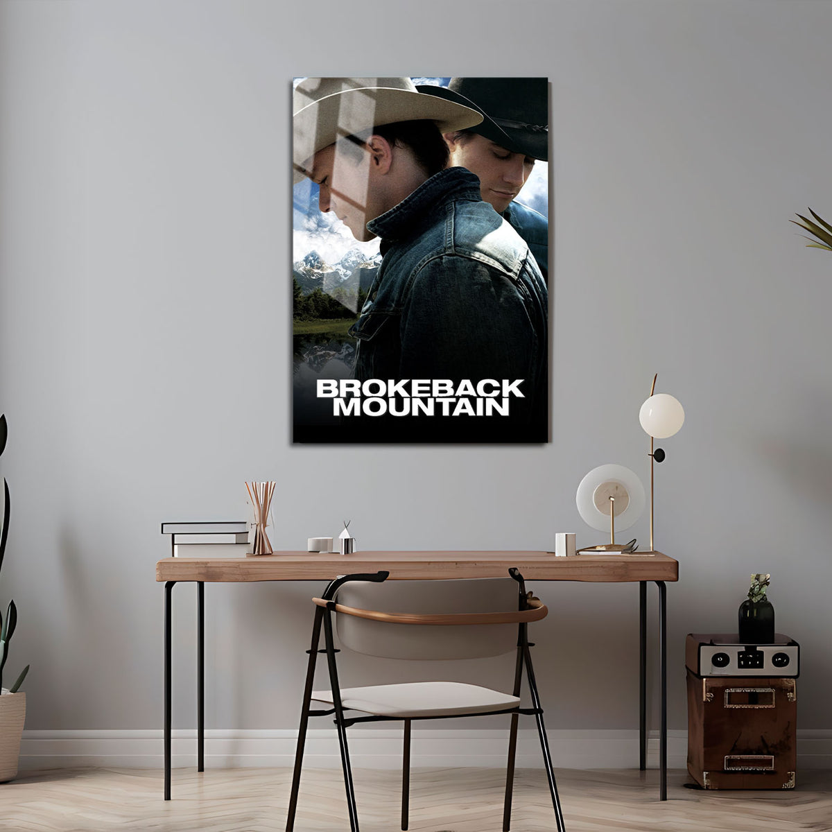 Flex Designs Metal Poster Brokeback Mountain 5 x 7" Home Goods - Movie 2005 Movie Metal Poster
