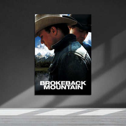 Flex Designs Metal Poster Brokeback Mountain 5 x 7" Home Goods - Movie 2005 Movie Metal Poster