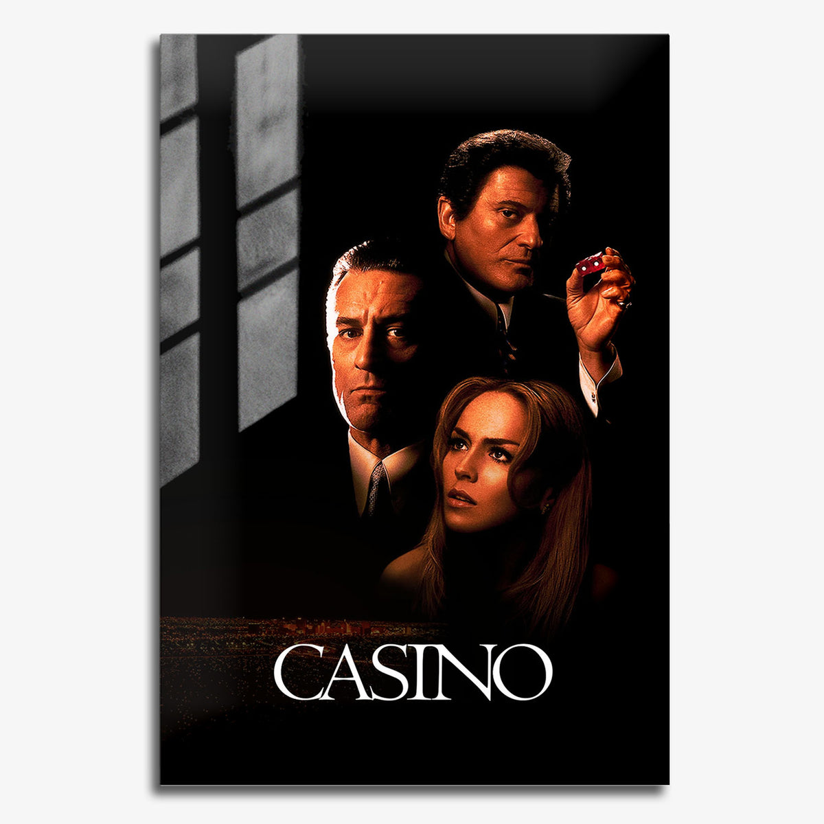 Flex Designs Metal Poster Casino 11 x 17" Home Goods - Movie 1995 Movie Metal Poster