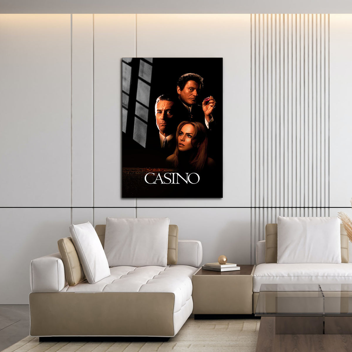 Flex Designs Metal Poster Casino 16 x 24" Home Goods - Movie 1995 Movie Metal Poster