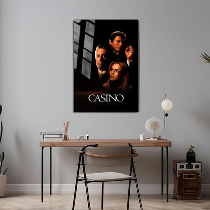 Flex Designs Metal Poster Casino 5 x 7" Home Goods - Movie 1995 Movie Metal Poster