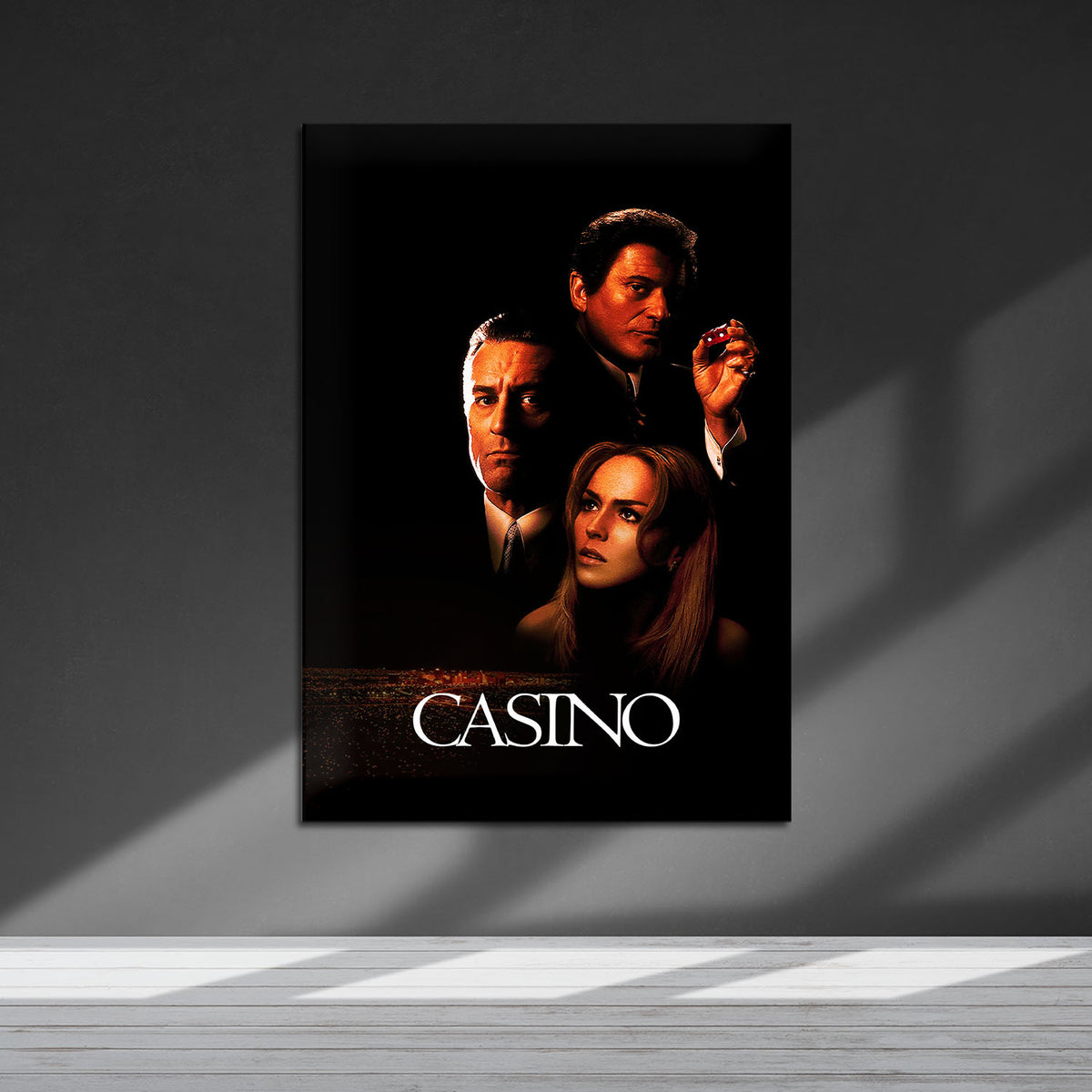 Flex Designs Metal Poster Casino 5 x 7" Home Goods - Movie 1995 Movie Metal Poster