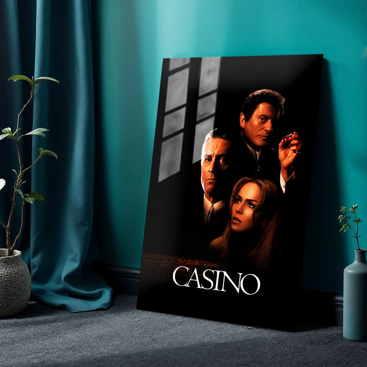 Flex Designs Metal Poster Casino 24 x 36" Home Goods - Movie 1995 Movie Metal Poster