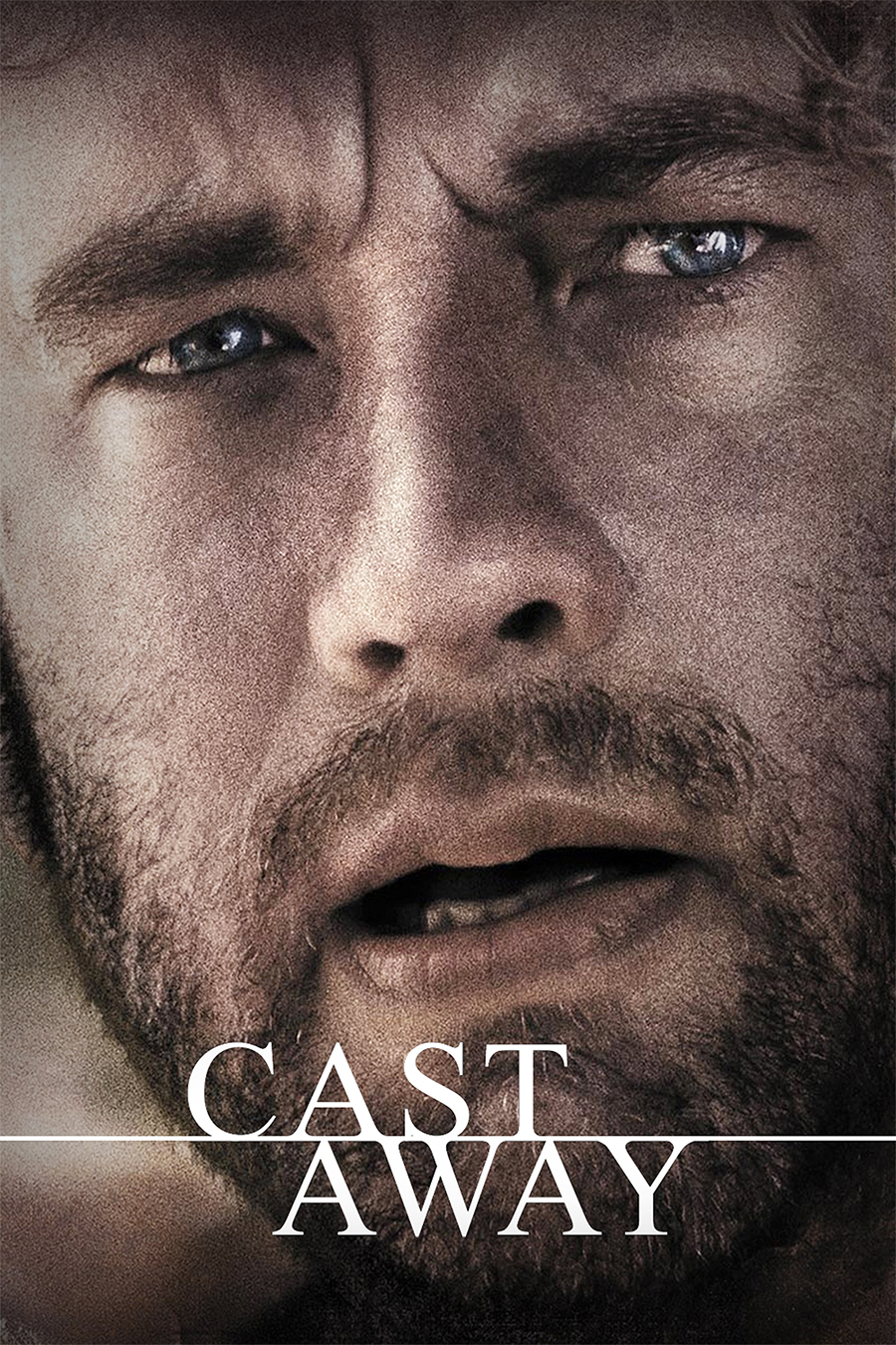 Flex Designs Metal Poster Cast Away Theatrical 11 x 17" Home Goods - Movie 2000 Movie Metal Poster