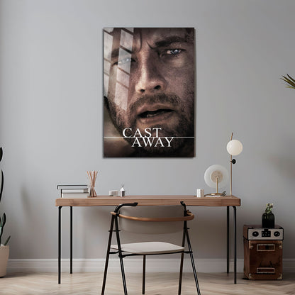 Flex Designs Metal Poster Cast Away Theatrical 5 x 7" Home Goods - Movie 2000 Movie Metal Poster