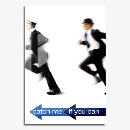 Flex Designs Metal Poster Catch Me If You Can 11 x 17" Home Goods - Movie 2002 Movie Metal Poster