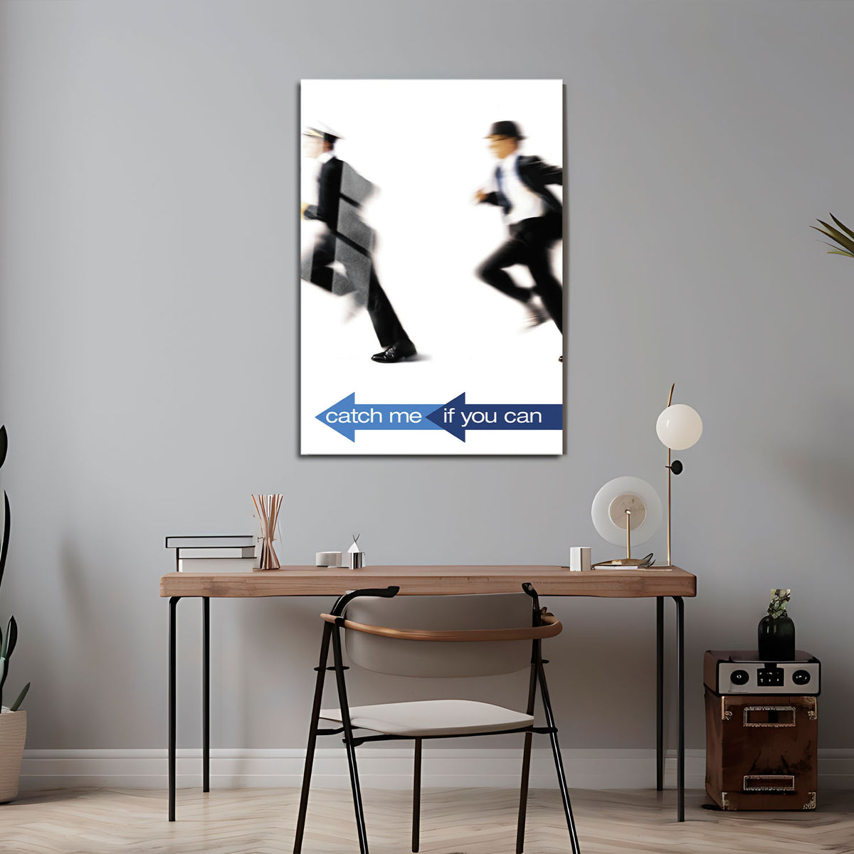 Flex Designs Metal Poster Catch Me If You Can 5 x 7" Home Goods - Movie 2002 Movie Metal Poster