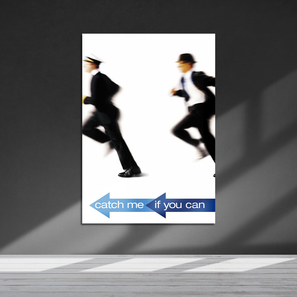 Flex Designs Metal Poster Catch Me If You Can 5 x 7" Home Goods - Movie 2002 Movie Metal Poster