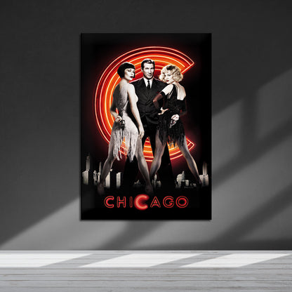 Flex Designs Metal Poster Chicago 5 x 7" Home Goods - Movie 2002 Movie Metal Poster